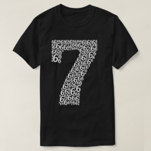 Camiseta 67 Meme Número Sete Feito de Seis