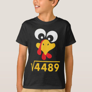 Camiseta 67 Meme Raiz Quadrada 4489 Peru Dia de Ação de Gra