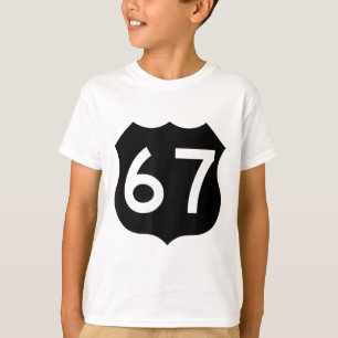 Camiseta 67 Meme Seis Sete 6-7 Piada Divertida da Internet