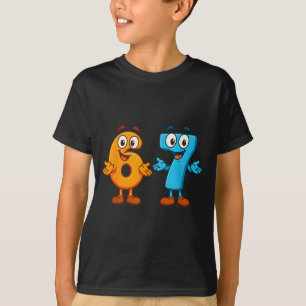 Camiseta 67 Meme Seis Sete Crianças Blocos De Números Profe