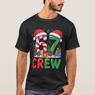 Camiseta 67 Meme Seis Sete Natal Engraçado Mulheres Homens