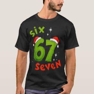 Camiseta 67 Meme Seis Sete Para Crianças Mulheres Homens Me