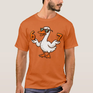 Camiseta 67 Meme Silly Goose 6 7 Divertido Si Sete 67 Geraç