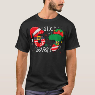 Camiseta 67 Meme Six Seven 6-7 Christmas Funny Xmas Men Wom