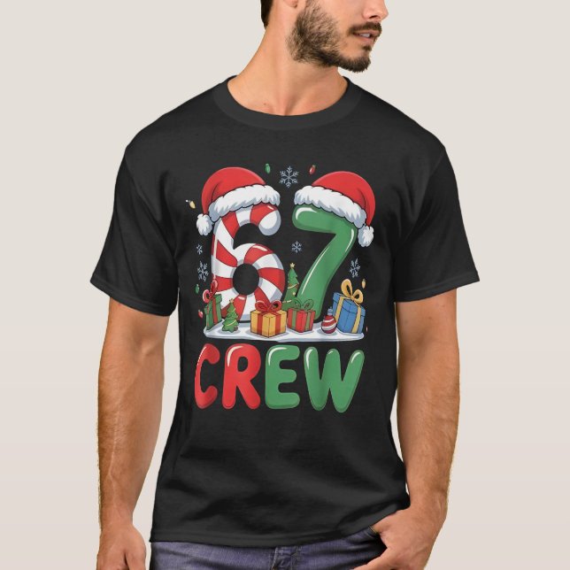 Camiseta 67 Meme Six Seven Funny Christmas Women Men Boys G (Frente)