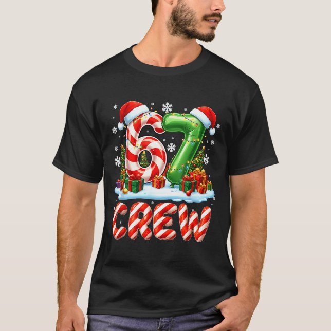 Camiseta 67 Meme Six Seven Funny Christmas Women Men Boys G (Frente)