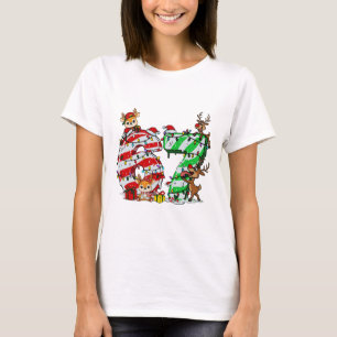 Camiseta 67 Natal 6 7 Meme Pijama Feriado Geração Alpha Gír