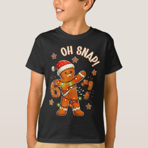Camiseta 67 Natal Oh Snap Homemade Biscoito 6 7 Meme Natal