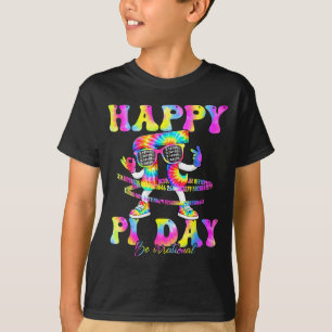 Camiseta 67 número meme tie dye rainbow six seven 3.14 dia