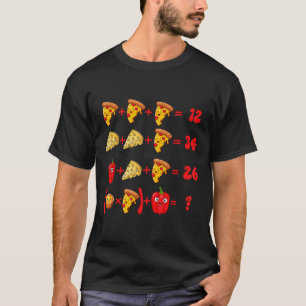 Camiseta 67 Pizza Meme Desafio de Lógica Matemática