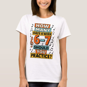 Camiseta 67 Professor de Música Meme Piada de Músico Gíria