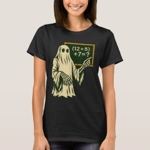 Camiseta 67 Professor Fantasma de Halloween Seis Sete Meme
