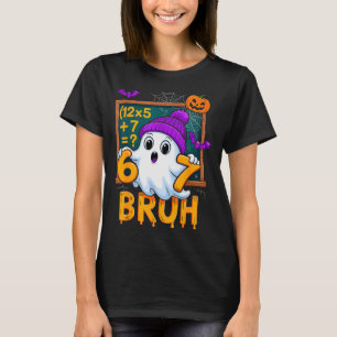 Camiseta 67 Professor Fantasma de Halloween Seis Sete Meme