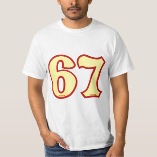 Camiseta 67 #s do bmx da velha escola