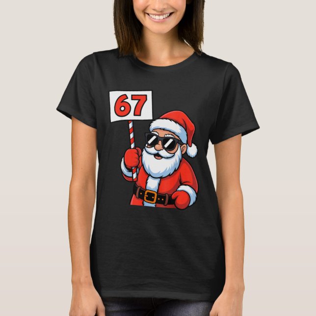 Camiseta 67 Santa Six Seven Christmas  (Frente)
