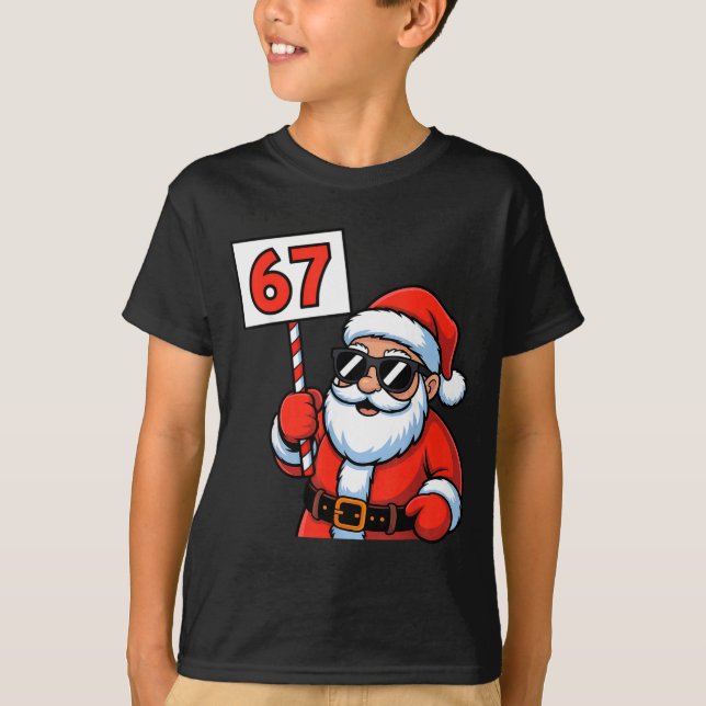 Camiseta 67 Santa Six Seven Christmas  (Frente)
