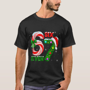 Camiseta 67 Seis Sete Bruh Natal Divertido 6 7 Meme Homens