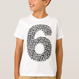 Camiseta 67 Seis Sete Design Legal Combinando 6 E 7 Diverti