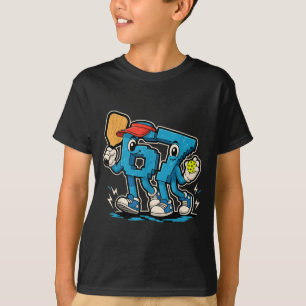 Camiseta 67 seis sete divertidos italianos crianças pickleb