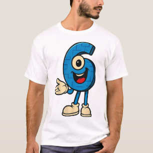 Camiseta 67 Seis Sete Italiano Engraçado Kid Rotação Cerebr