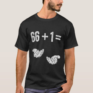 Camiseta 67 Seis Sete Matemática Matemática Brainrot Equaçã