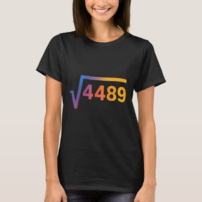 Camiseta 67 Seis Sete Meme 6-7  (Frente)