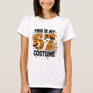 Camiseta 67 Sessenta e Sete Design de Fantasia de Halloween