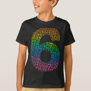Camiseta 67 Sessenta e Sete Fantasia de Halloween Arco-íris