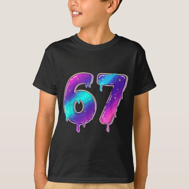 Camiseta 67 Shirt, 67 Meme Baseball Lifestyle 101 Apparel Y (Frente)