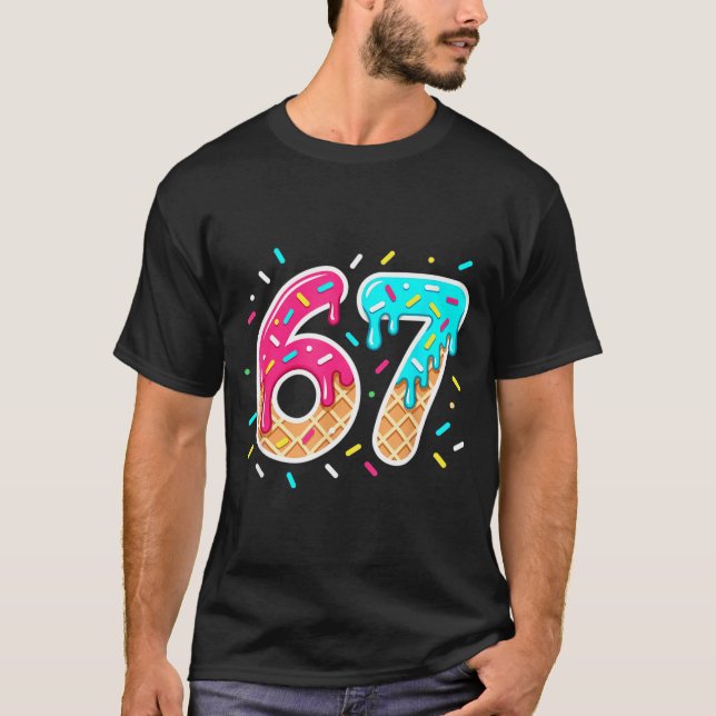 Camiseta 67 Shirt Baseball Lifestyle 101 Apparel Youth Drip (Frente)