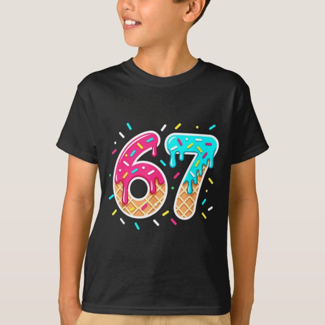 Camiseta 67 Shirt Baseball Lifestyle 101 Apparel Youth Drip (Frente)