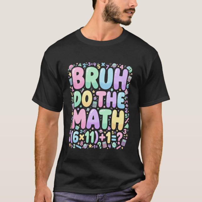 Camiseta 67 Shirt Six Seven Meme 6-7 Boys Kids Girls Bruh D (Frente)