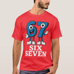 Camiseta 67 Si Seven 67 Piada Italiana Brainrot Gaming Meme