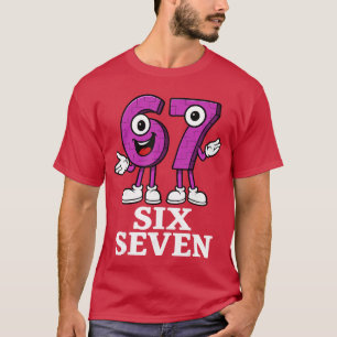 Camiseta 67 Si Seven 67 Piada Italiana Brainrot Jogo Meme