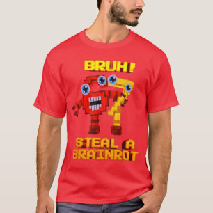 Camiseta 67 Six Seven 67 Divertido Roubar Rotação Cerebral