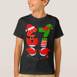 Camiseta 67 Six Seven 6 7 Meme Personalizado Casal Natal Ta
