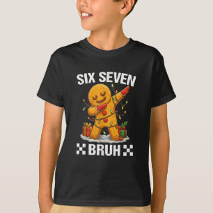 Camiseta 67 Six Seven Burh Natal Divertido 6 7 Meme