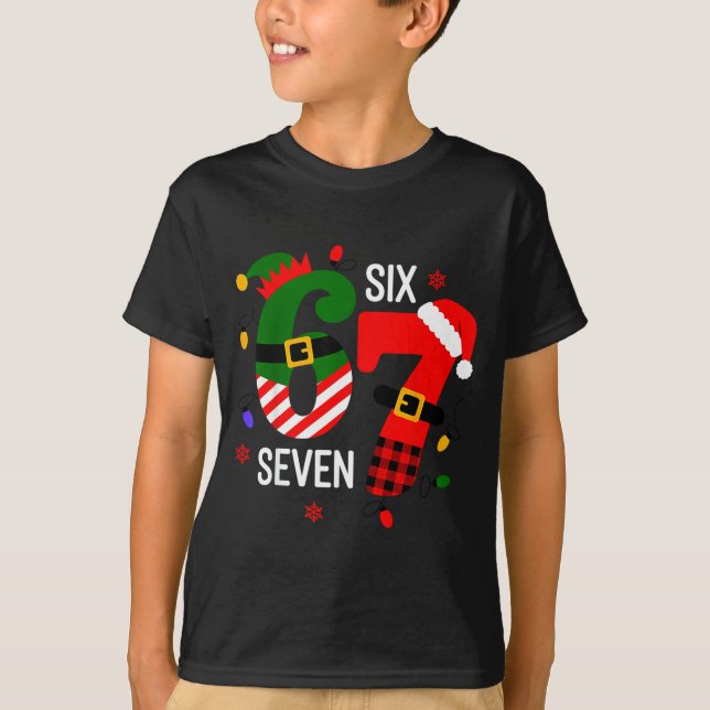Camiseta 67 Six Seven Christmas  (Frente)