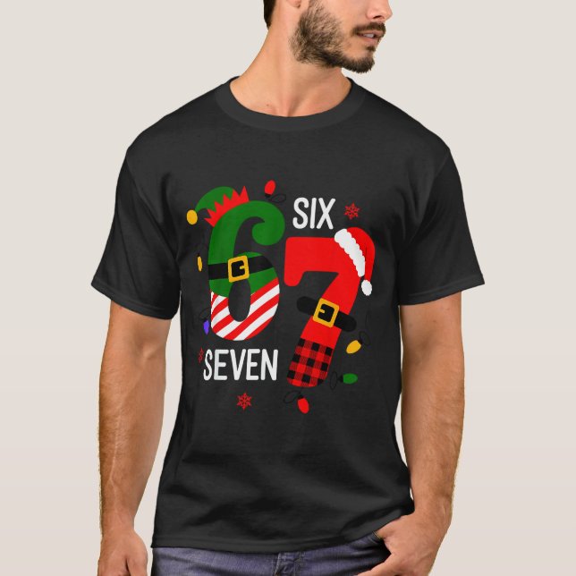 Camiseta 67 Six Seven Christmas  (Frente)