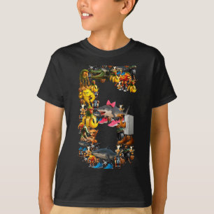 Camiseta 67 Six Seven Italiano Brainrot Natal Combinando C