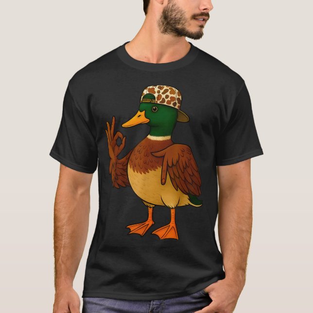 Camiseta 67 Six Seven Meme Mallard Duck Hunting Season Boy  (Frente)