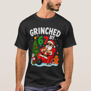 Camiseta 67 Six Seven Meme Natal Grinched Por 6-7 Geração A