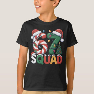 Camiseta 67 six seven squad, kids shirt, funny christmas