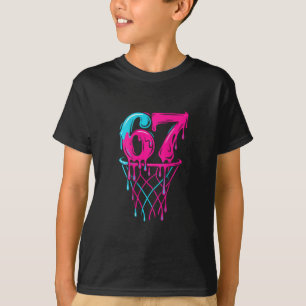 Camiseta 67 Sketll Drip Six Seven Divertido Gen Alpha 