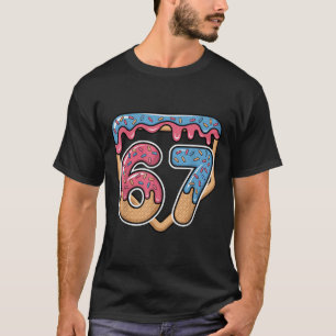 Camiseta 67 Sorvete Drip Meme Beisebol