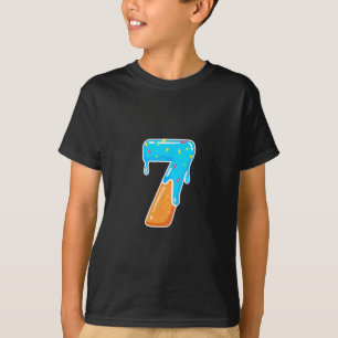 Camiseta 67 Sorvete Drip Meme Engraçado 6 7 Fantasia Casal