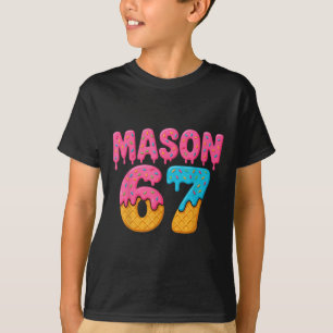 Camiseta 67 Sorvete Drip Meme Engraçado Seis Sete Geração A