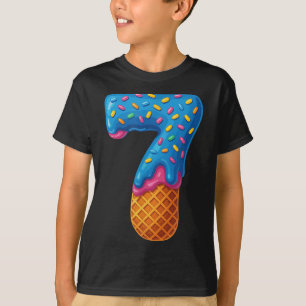 Camiseta 67 Sorvete Drip Meme Engraçado Six Seven Geração-a