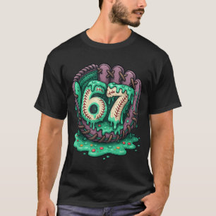 Camiseta 67 Sorvete Gotejamento Divertido Seis Sete Beisebo