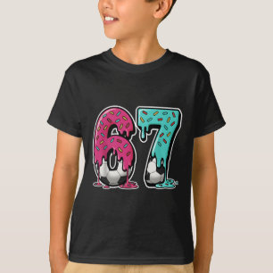 Camiseta 67 Sorvete Gotejamento Futebol Geração Alpha Gíria